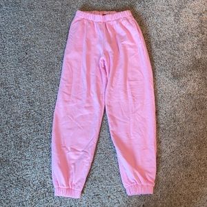 Brandy Melville Pink Sweats ONE SIZE